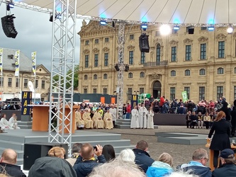 Residenzplatz Gottesdienst